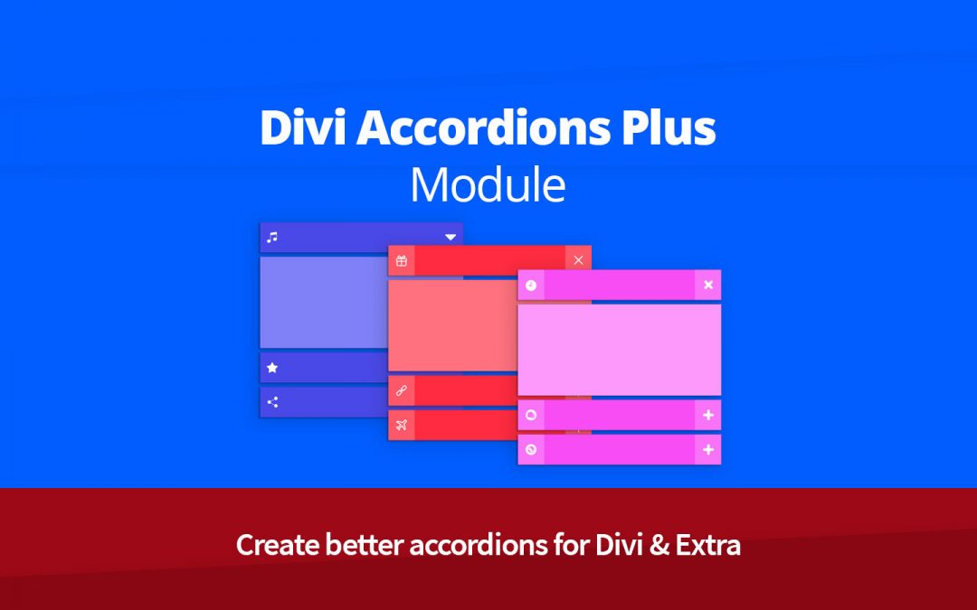 Introducing the Divi Accordions Plus Module for Divi and Extra