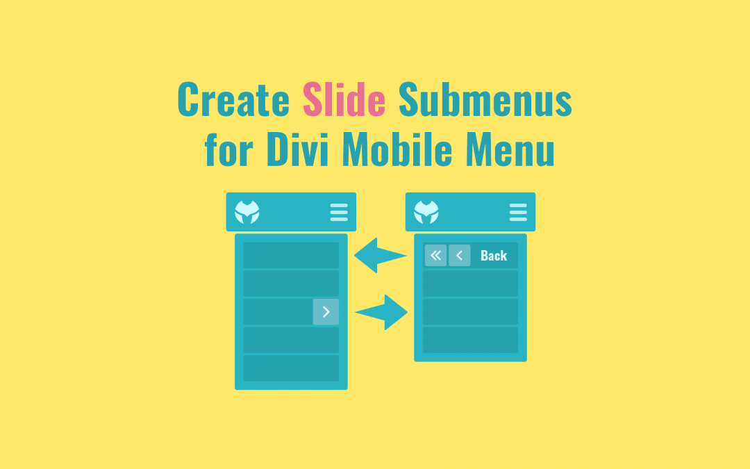 Divi MadMenu v1.8: Create Slide Submenus for Divi Mobile Menu