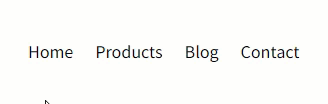 Add animated underline hover effect to Divi menu items.