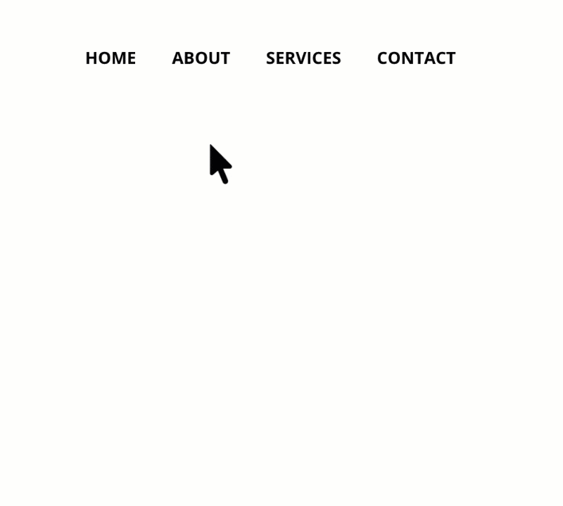 Dropdown menus created using the Divi 5 Link and Dropdown modules