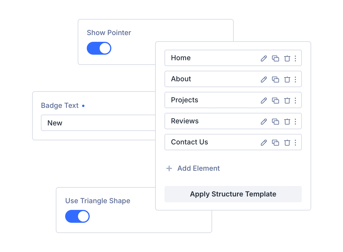 Divi MadMenu mega menus and dropdowns features