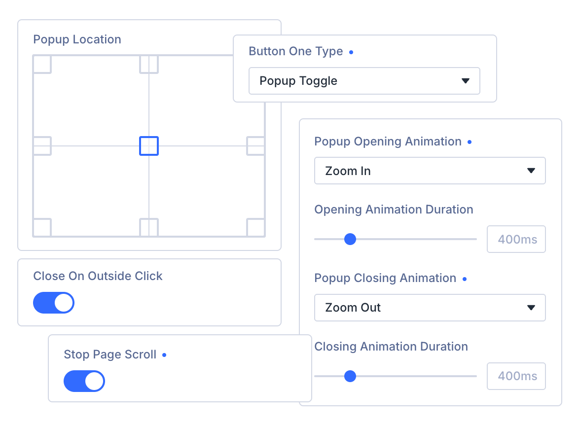 Divi MadMenu popups and off-canvas navigation features