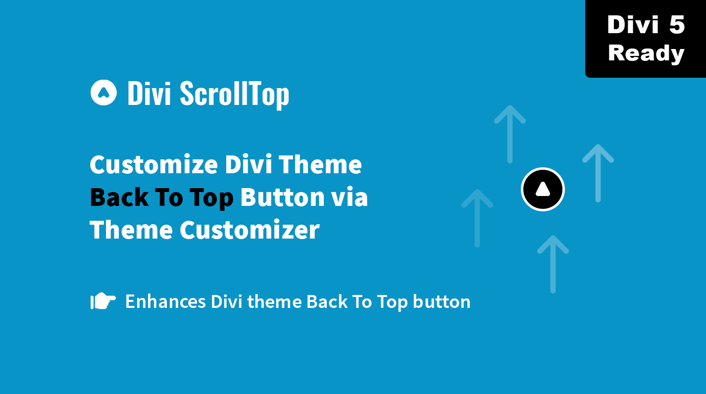 Divi ScrollTop plugin