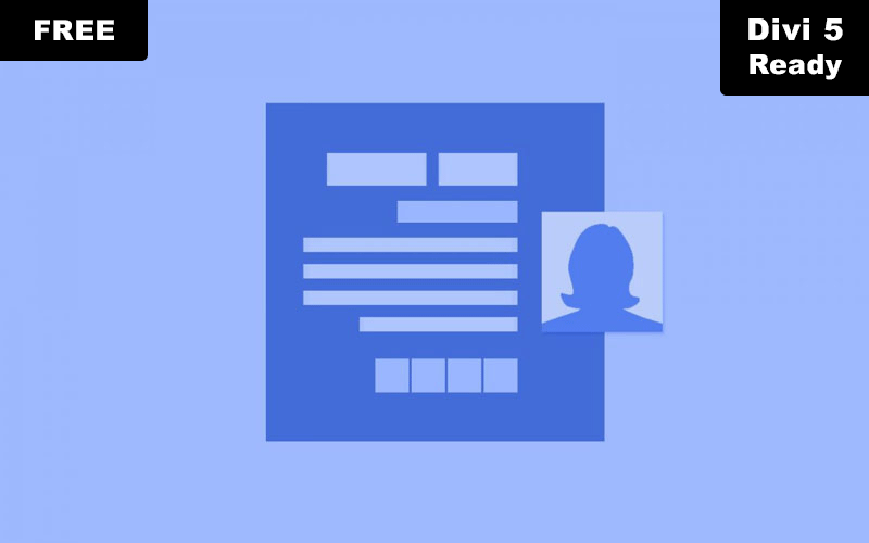 Free Divi Team Sections with Custom Hover Effects